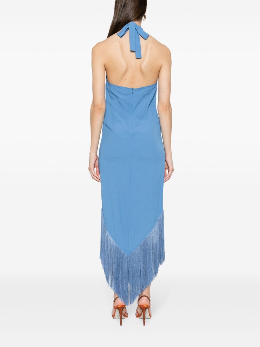 Nina fringed long dress