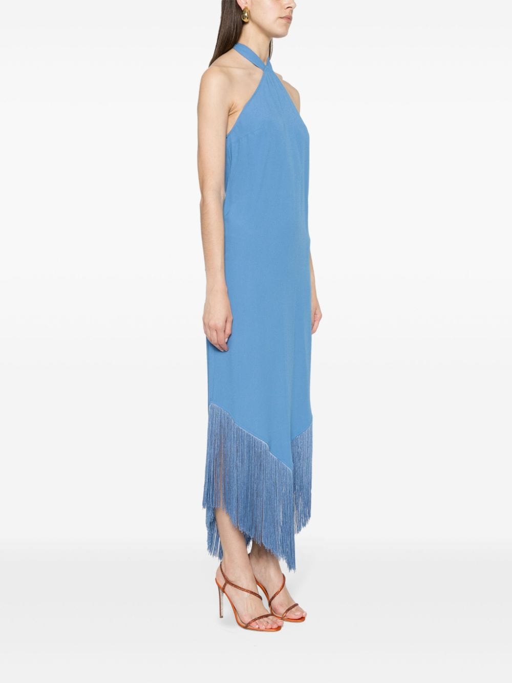 Nina fringed long dress