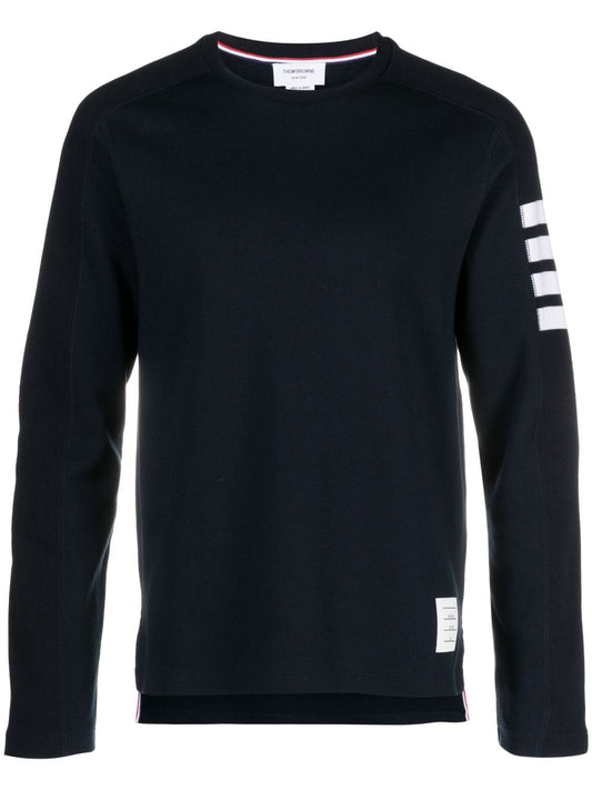 4bar cotton crewneck sweater