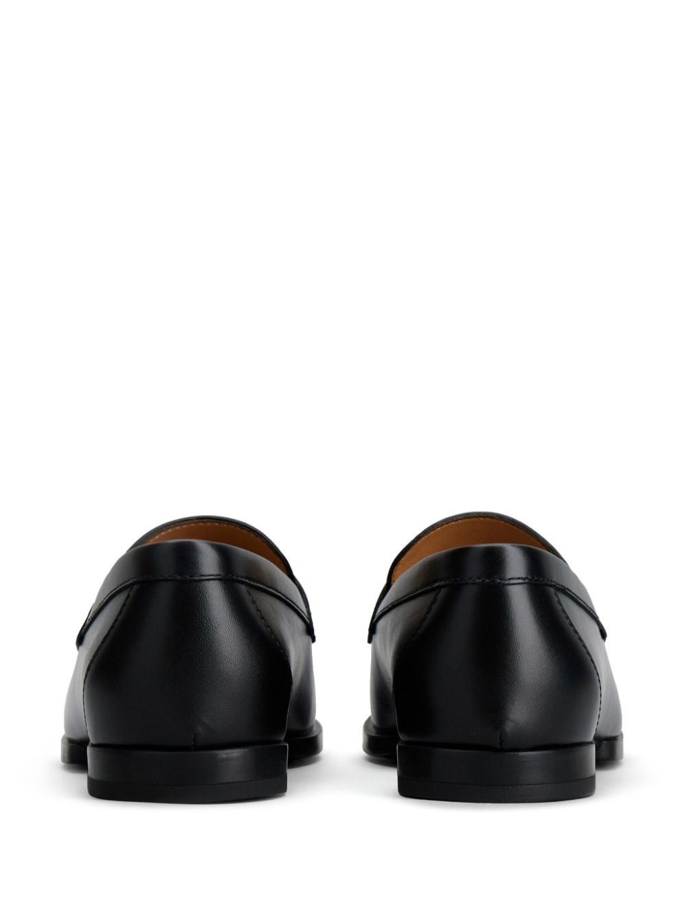 Leather loafers