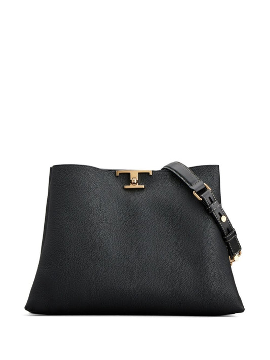 T timeless leather shoulder bag