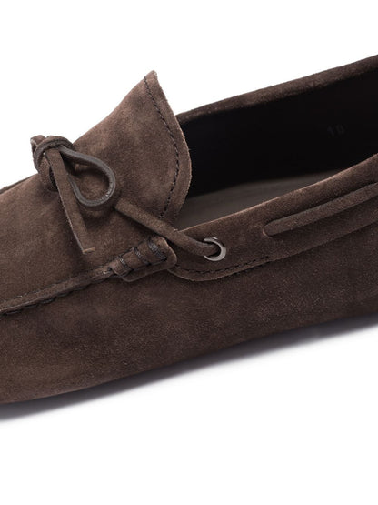 Gommini suede driving shoes