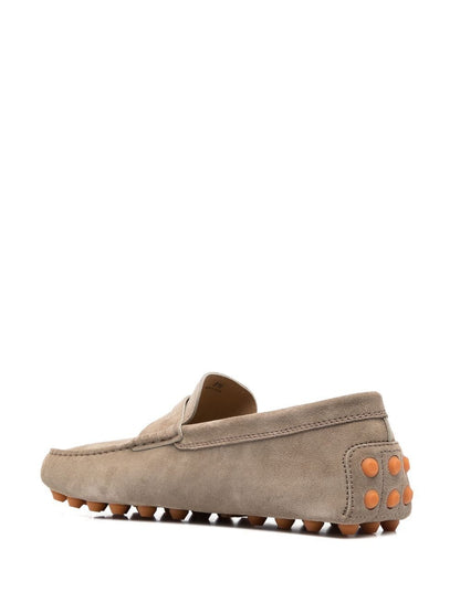 Gommini suede driving shoes