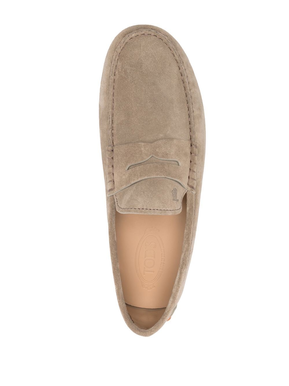 Gommini suede driving shoes