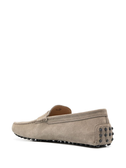 Gommini suede driving shoes