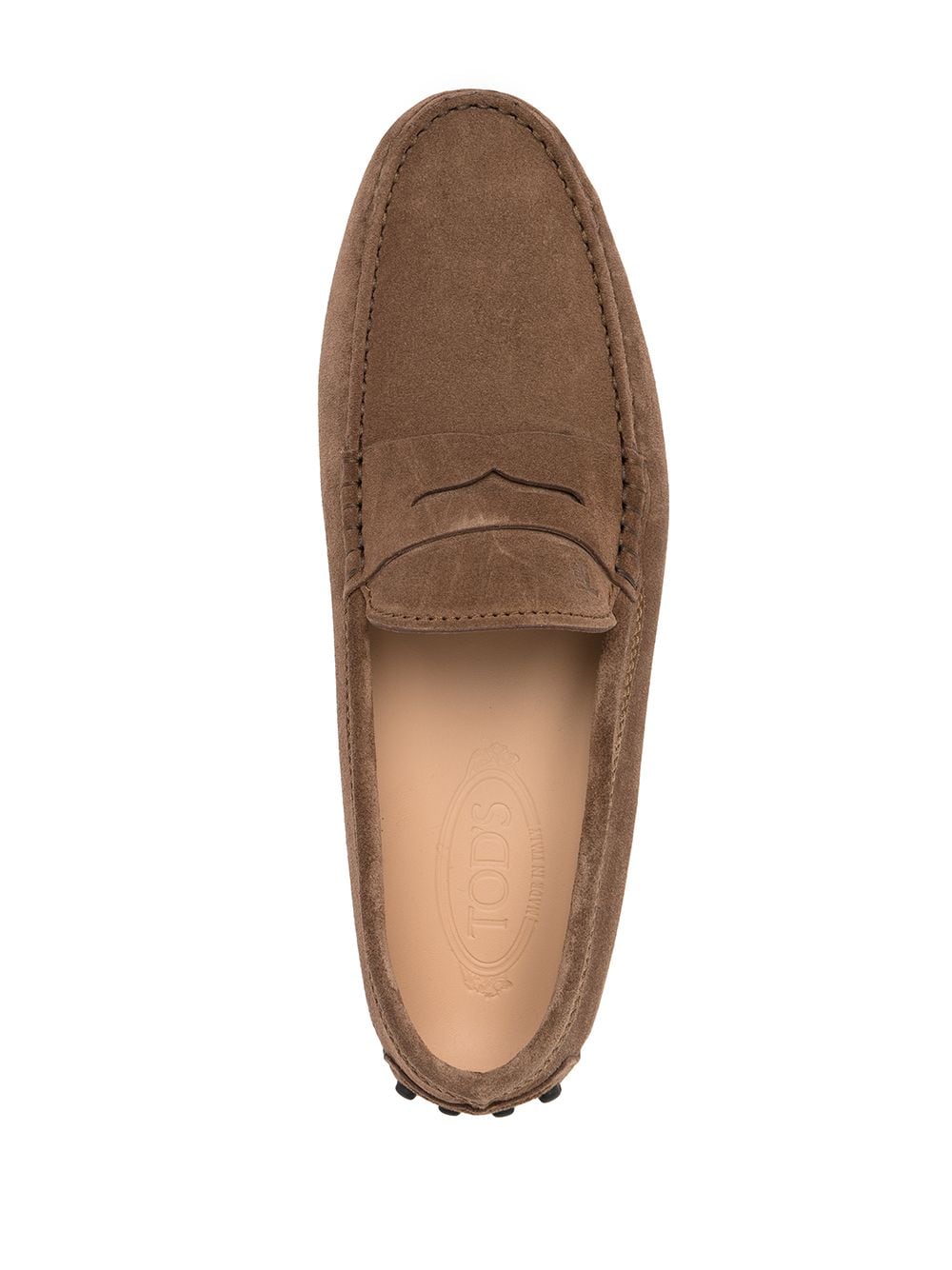 Gommini suede driving shoes