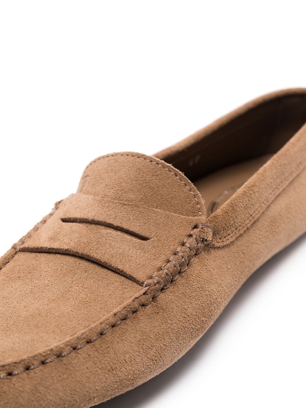 Gommini suede driving shoes