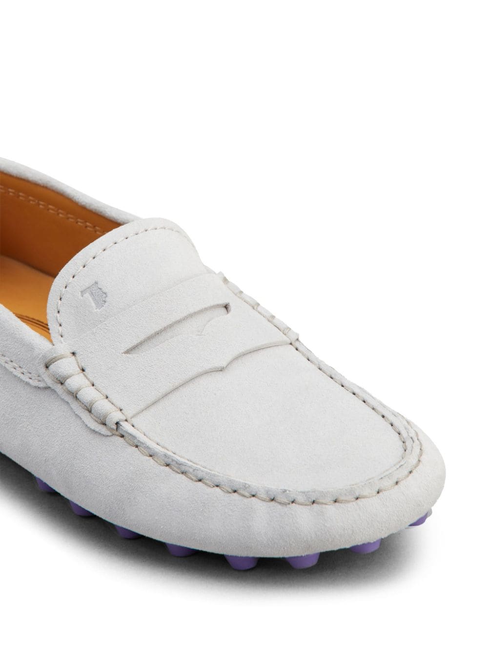 Gommini bubble suede driving shoes