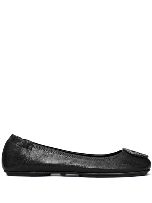 Minnie leather ballet flats