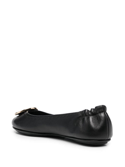 Minnie leather ballet flats