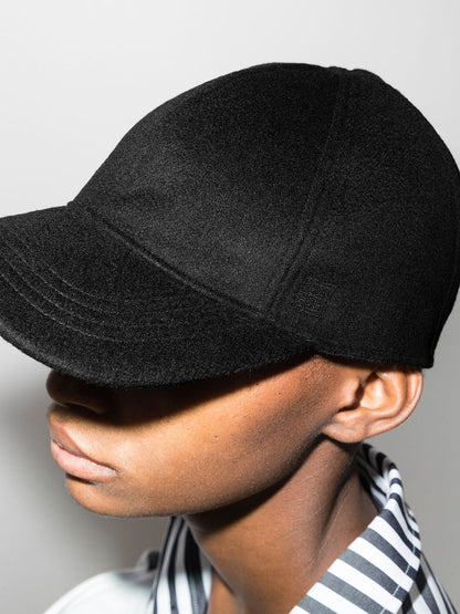 Cashmere baseball cap