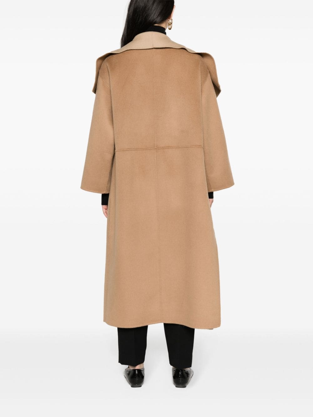 Wool and cashmere blend coat