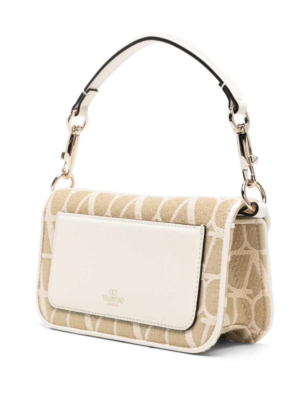 Locò toile iconographe straw small shoulder bag