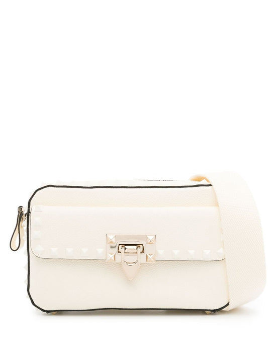 Rockstud leather crossobdy bag