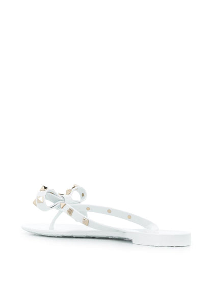 Rockstud rubber thong sandals