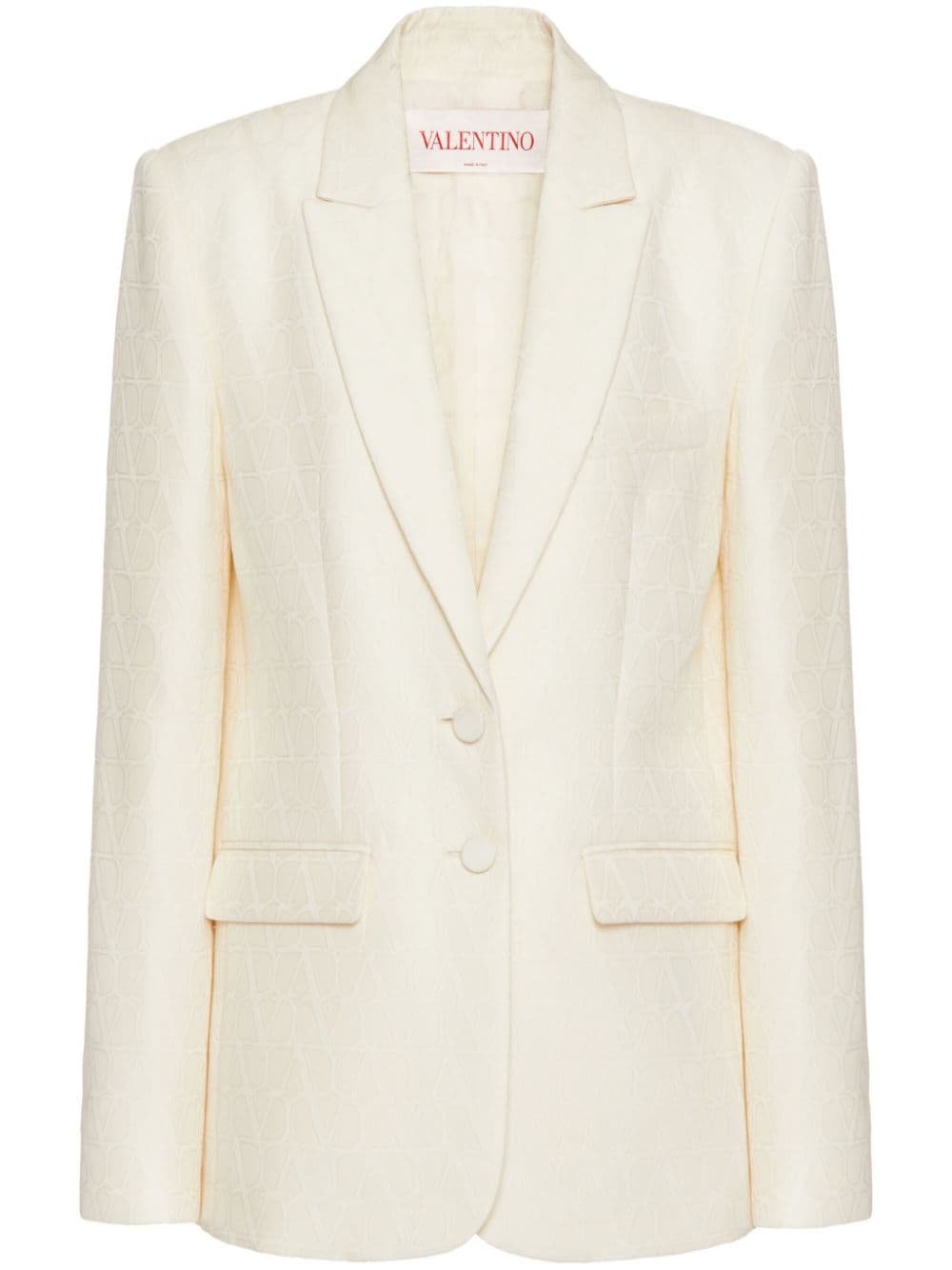 Toile iconographe wool and silk blend blazer jacket