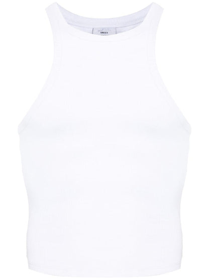 Logo cotton tank top