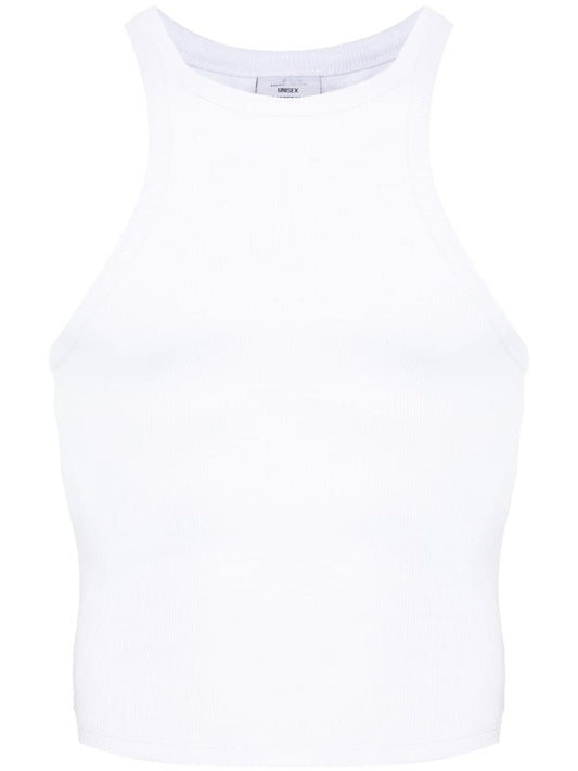 Logo cotton tank top