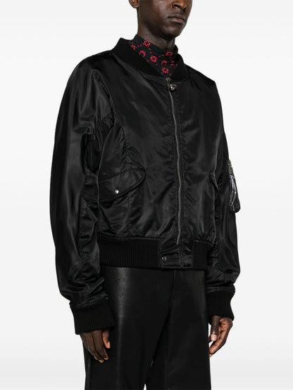 Nylon bomber jacket