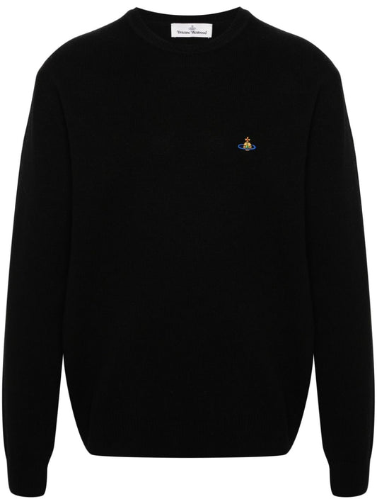 Logo wool sweater