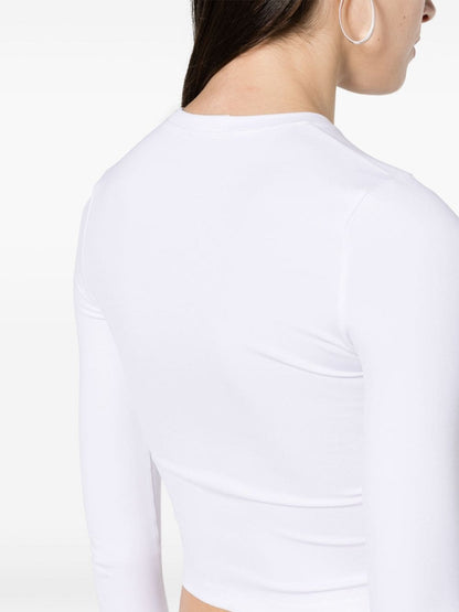 Fitted long sleeve t-shirt