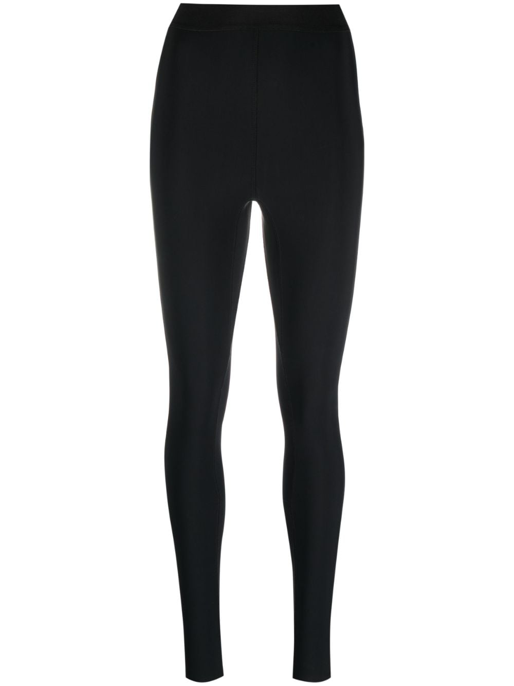 Back zip legging