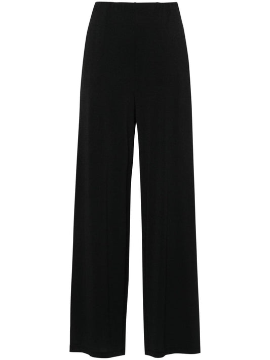 Crepe jersey trousers