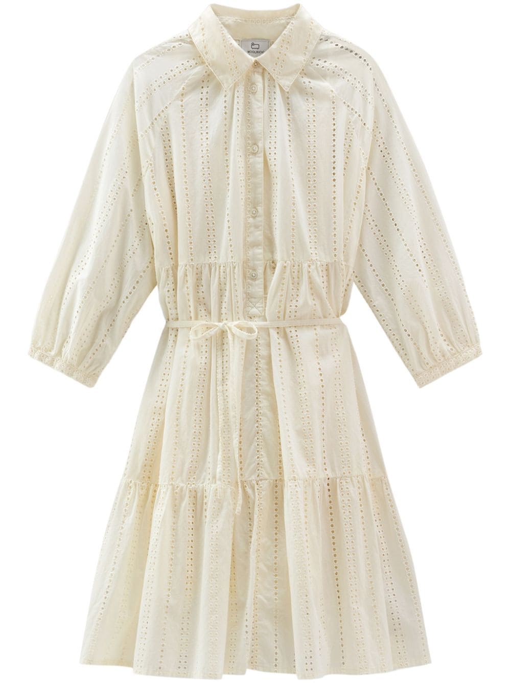 Cotton shirt dress