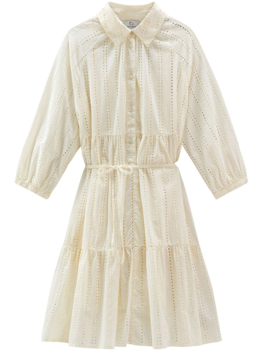 Cotton shirt dress