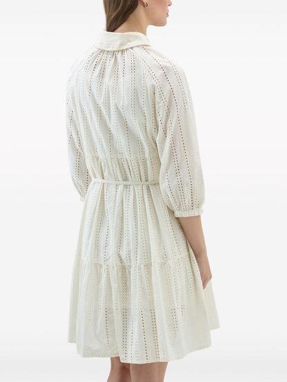 Cotton shirt dress