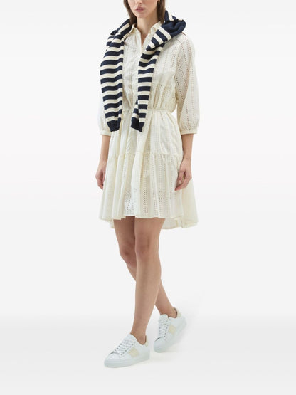 Cotton shirt dress