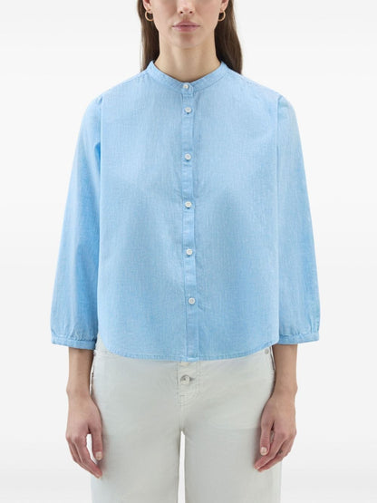 Cotton and linen blend shirt