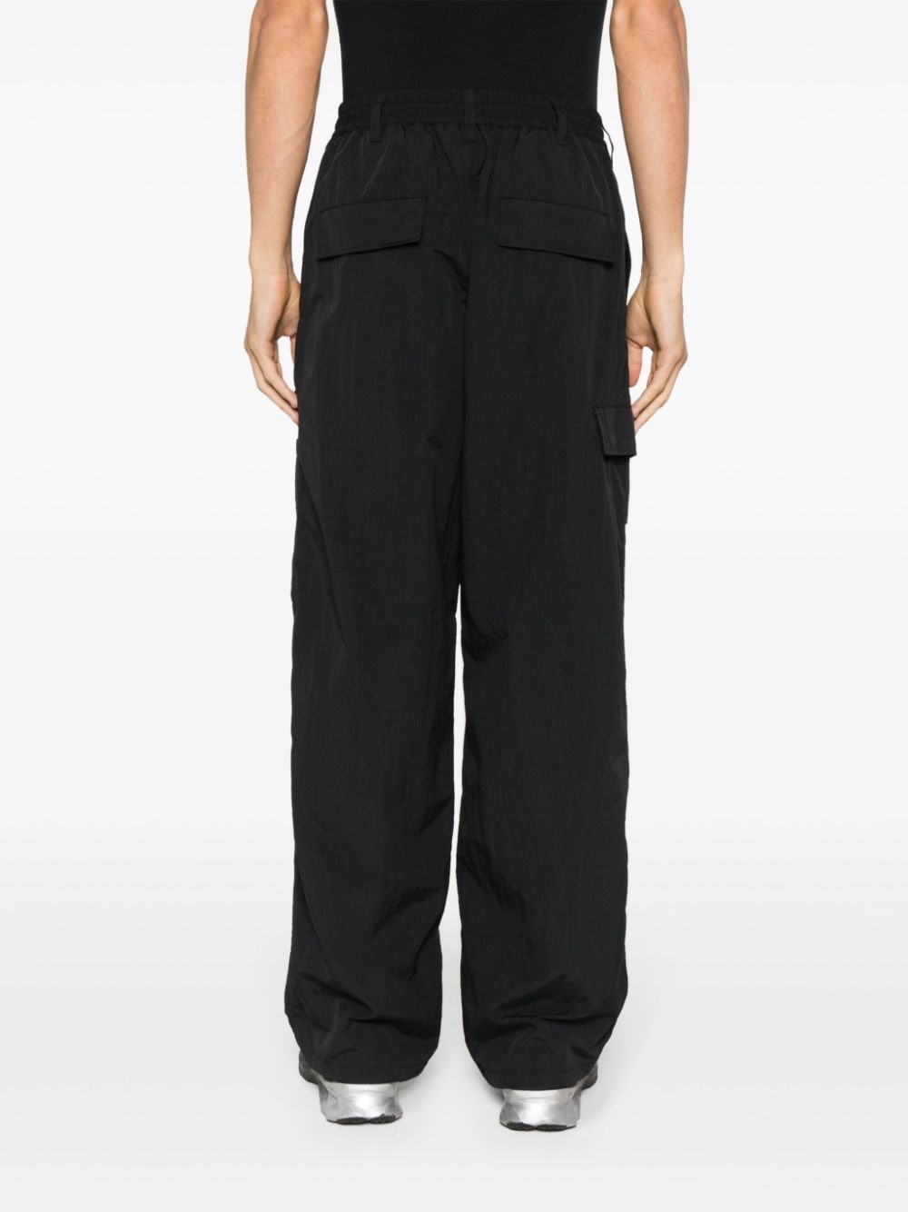 Nylon cargo trousers