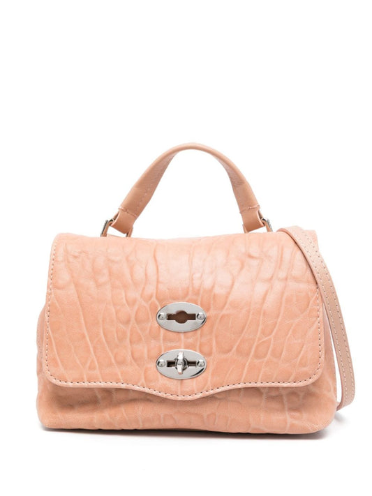 Baby postina leather handbag