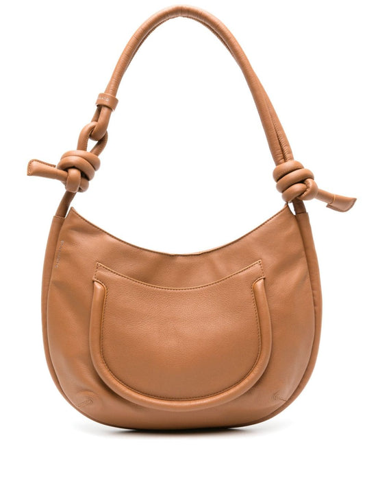 Demi' l leather shoulder bag