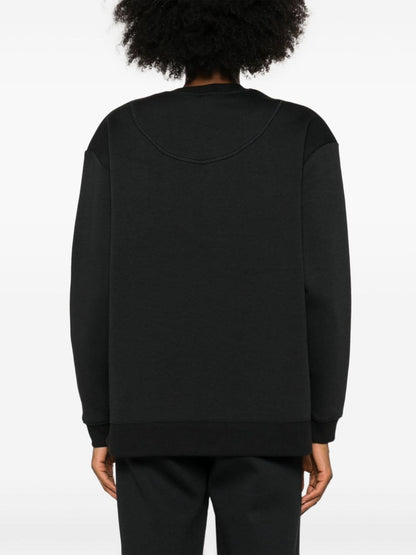Logo cotton blend sweatshirt