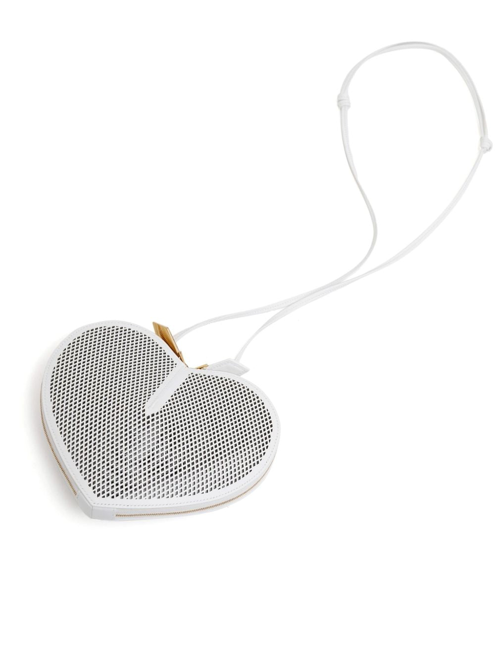 Le coeur net leather crossbody bag