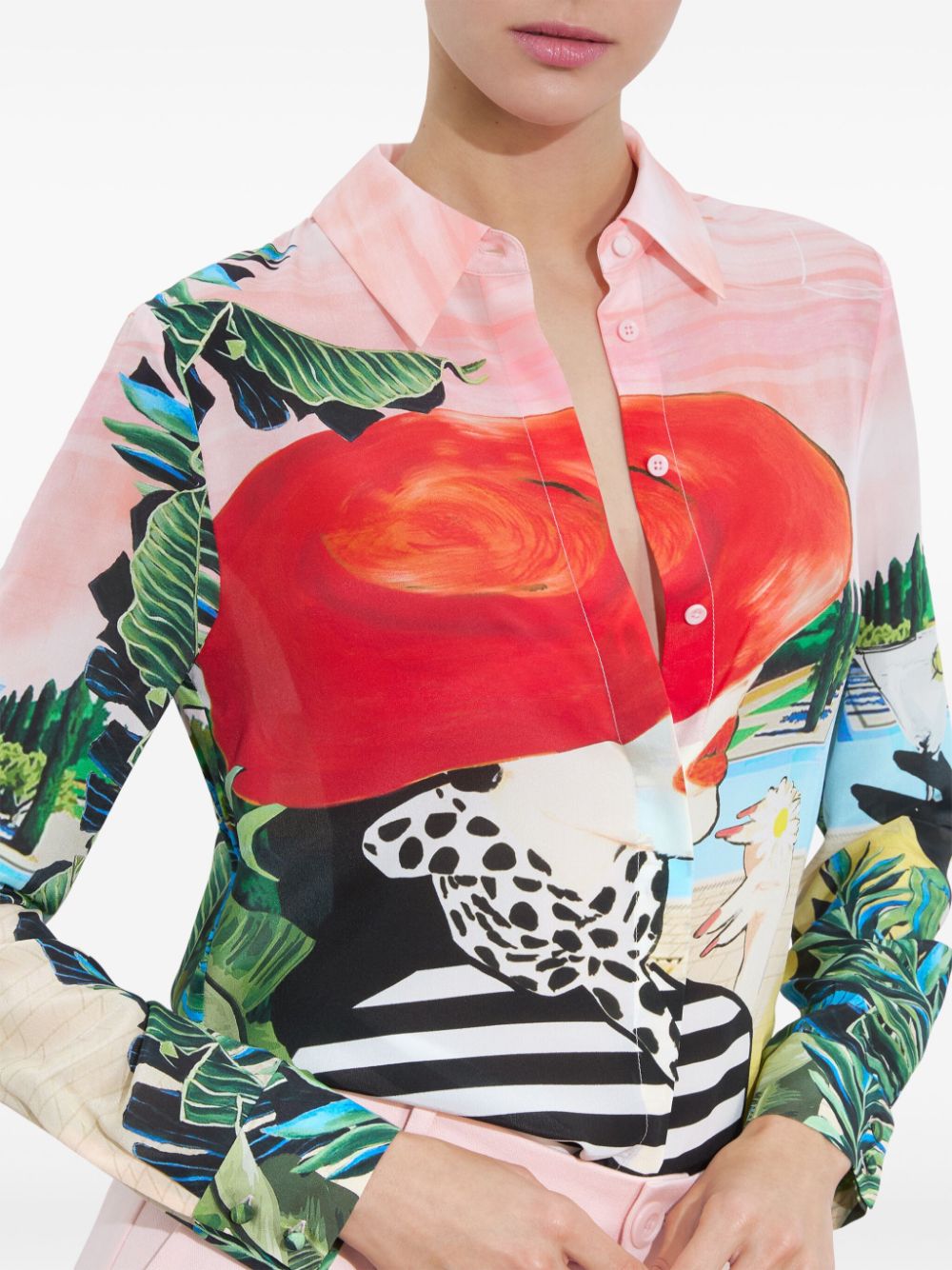 Willa printed shirt