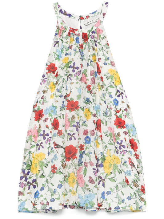 Erna cotton and linen mini dress