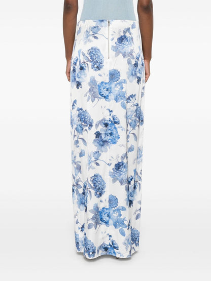 Stephine printed long skirt