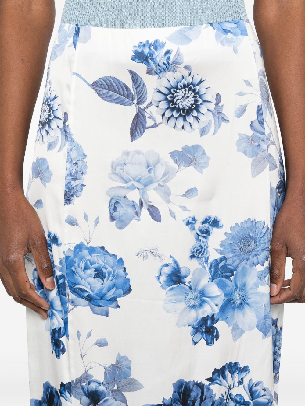 Stephine printed long skirt