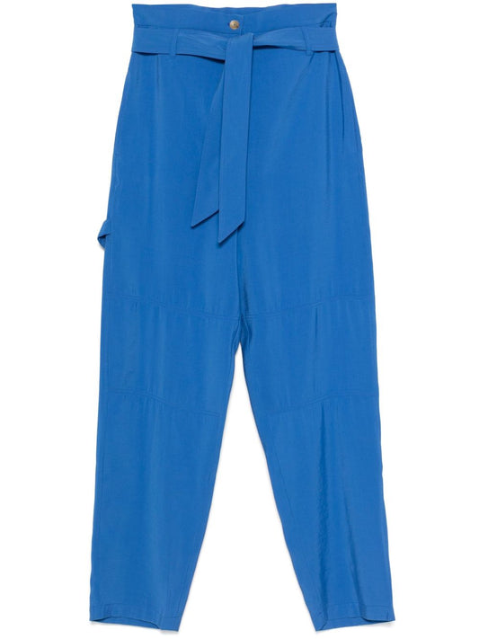 Belted trousers