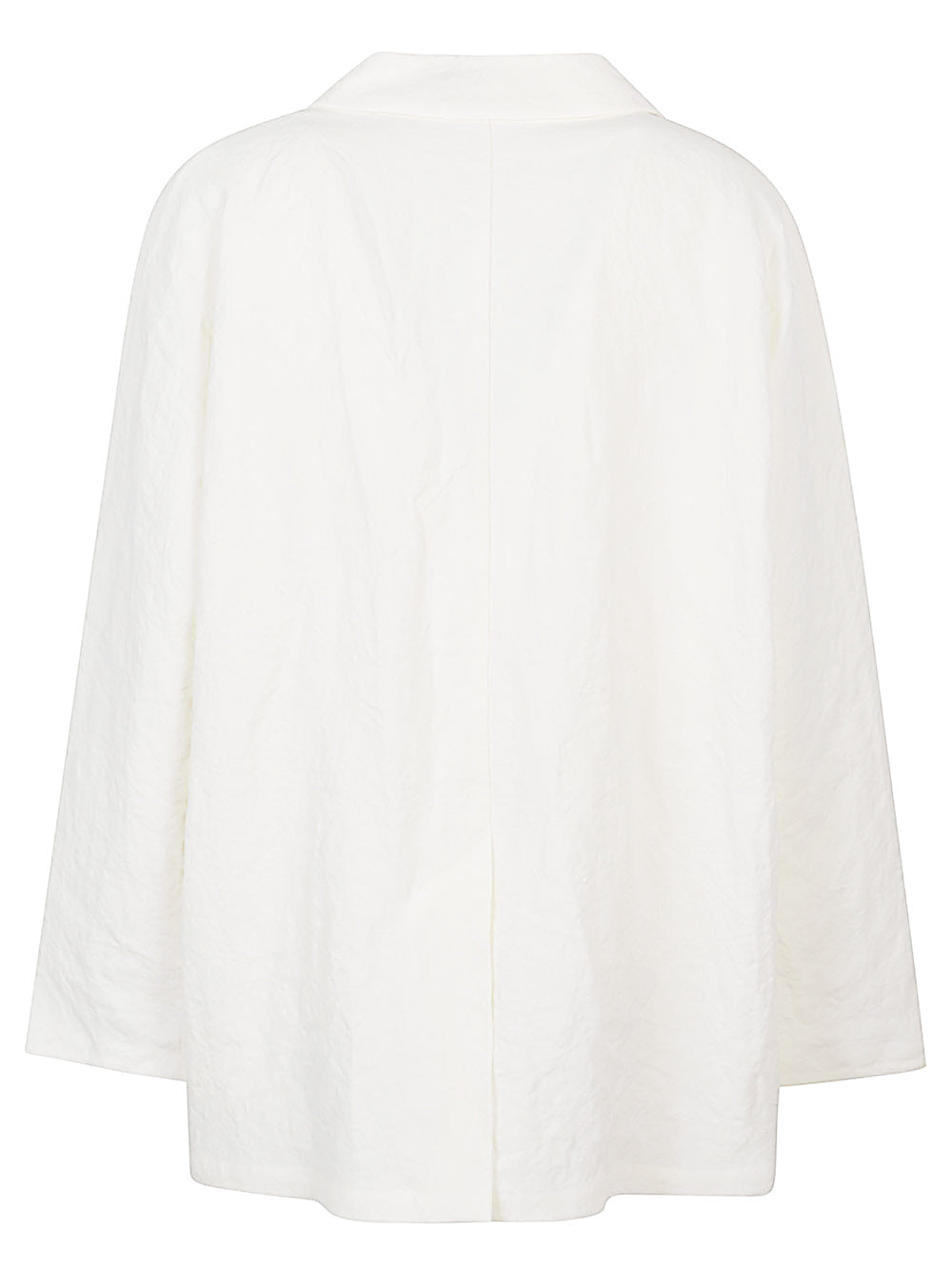 Linen single-breasted jacket