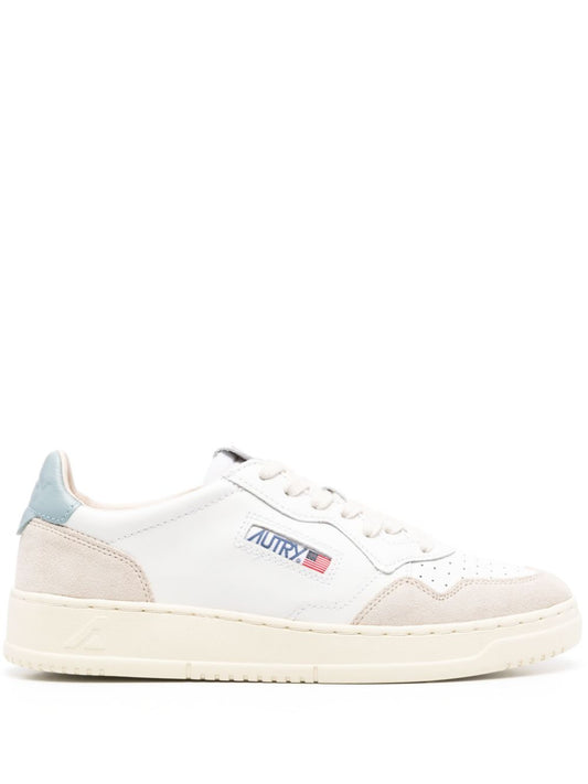 Medialist low leather sneakers
