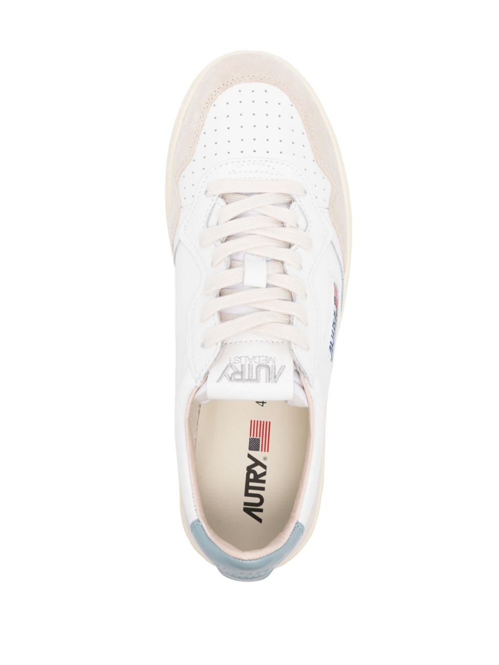 Medialist low leather sneakers