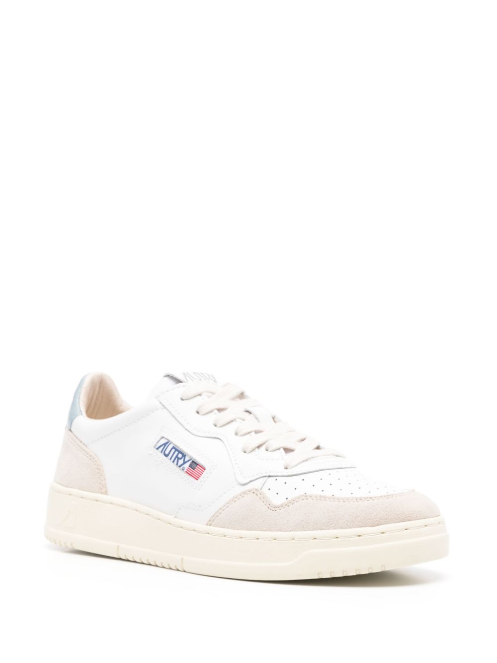 Medialist low leather sneakers
