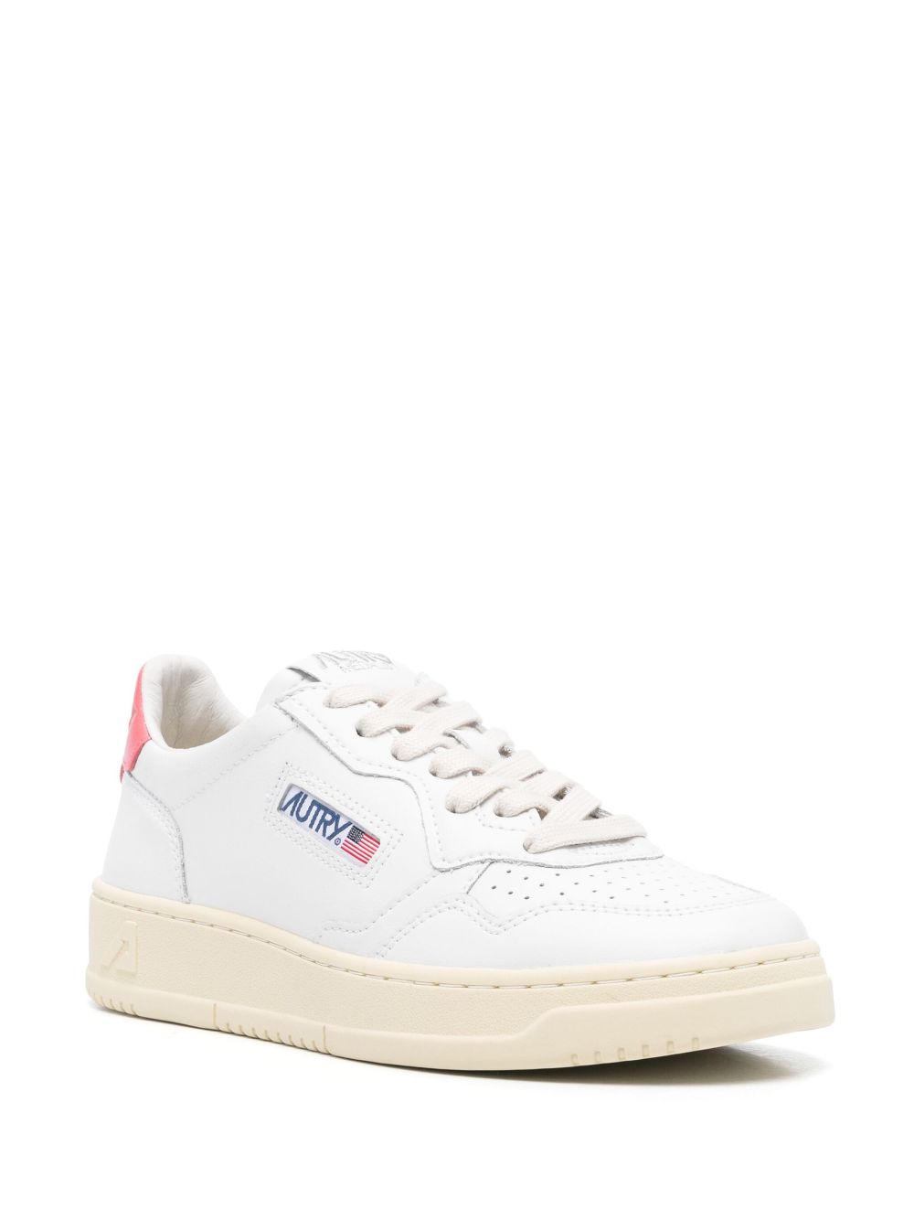 Medialist low leather sneakers
