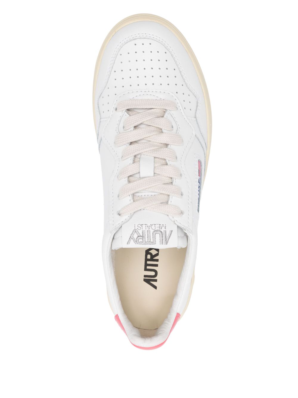 Medialist low leather sneakers