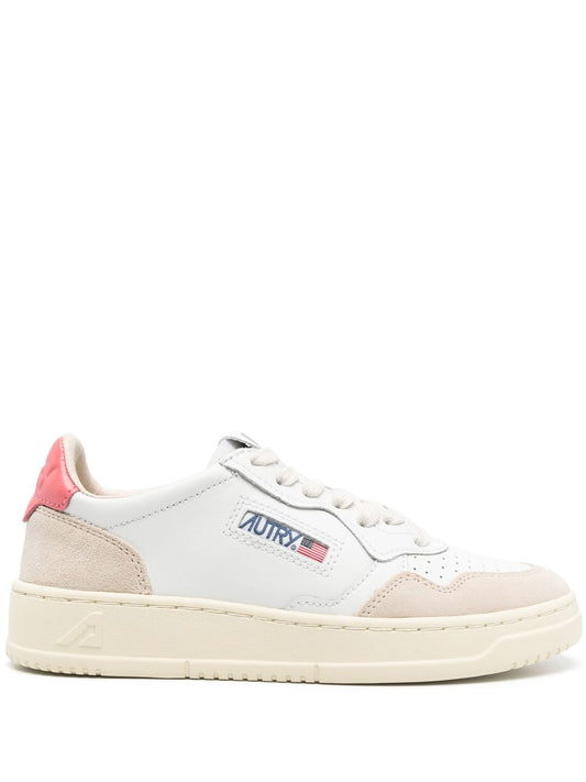 Medialist low leather sneakers
