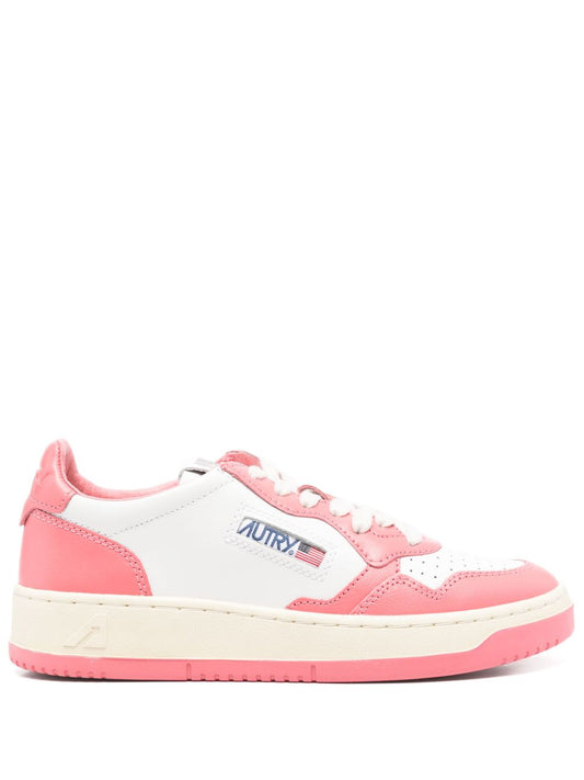 Medialist low leather sneakers